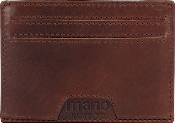 mano Wallet 'Don Marco' in Brown: front