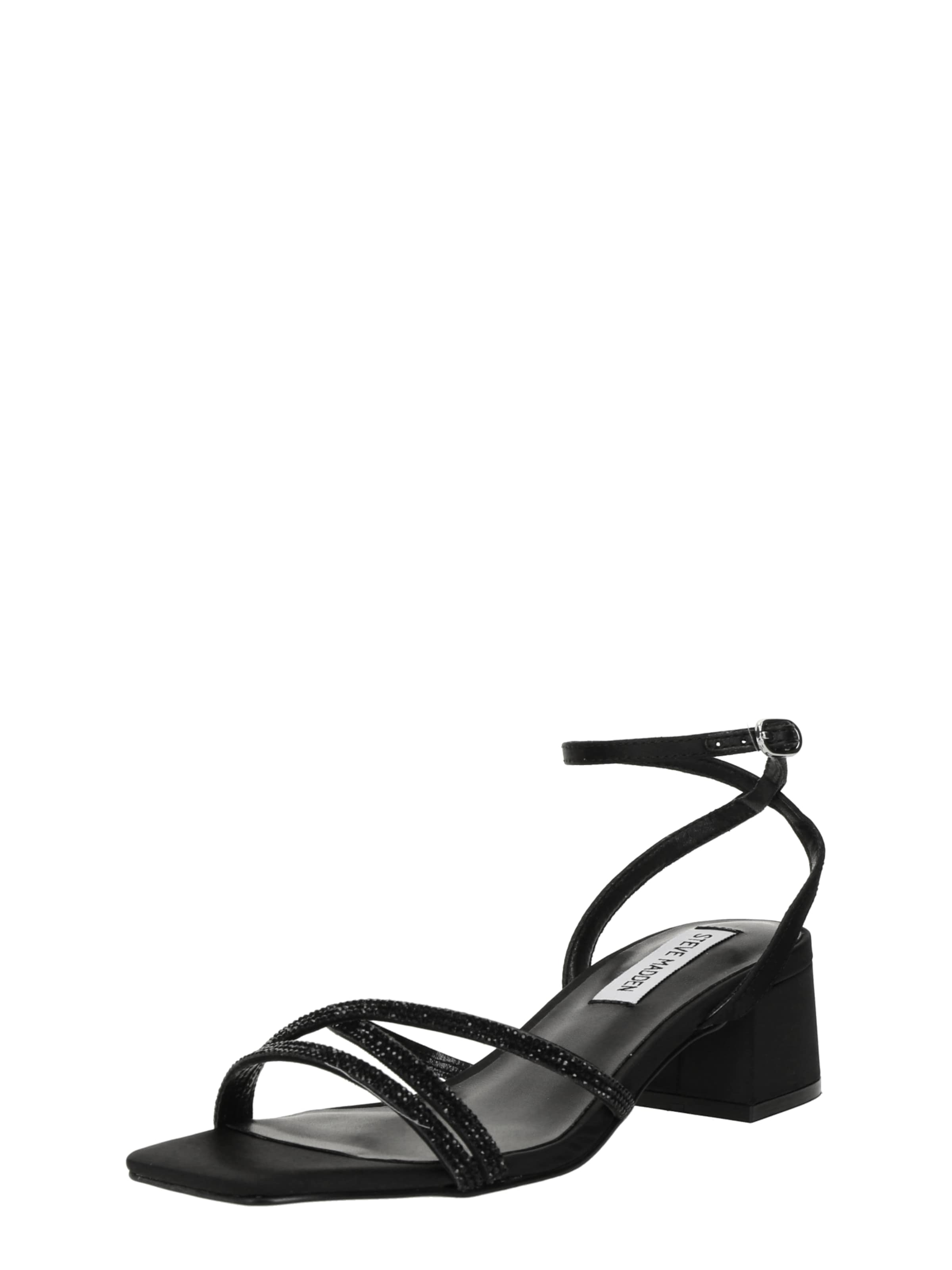 STEVE MADDEN Босоножки с ремешком 'GABBY' в Черный: спереди