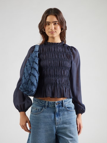 Camicia da donna 'VIHAIMA' di VILA in blu: frontale