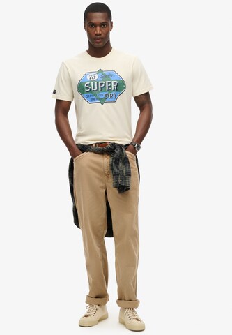 Superdry Shirt 'Workwear Gasoline' in Wit