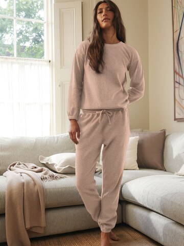 Pigiama di Next in beige: frontale
