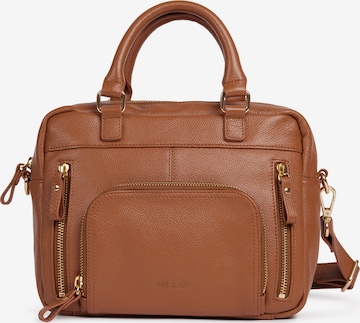 Nat&Nin Käsilaukku 'Mini Macy ' värissä ruskea: etupuoli
