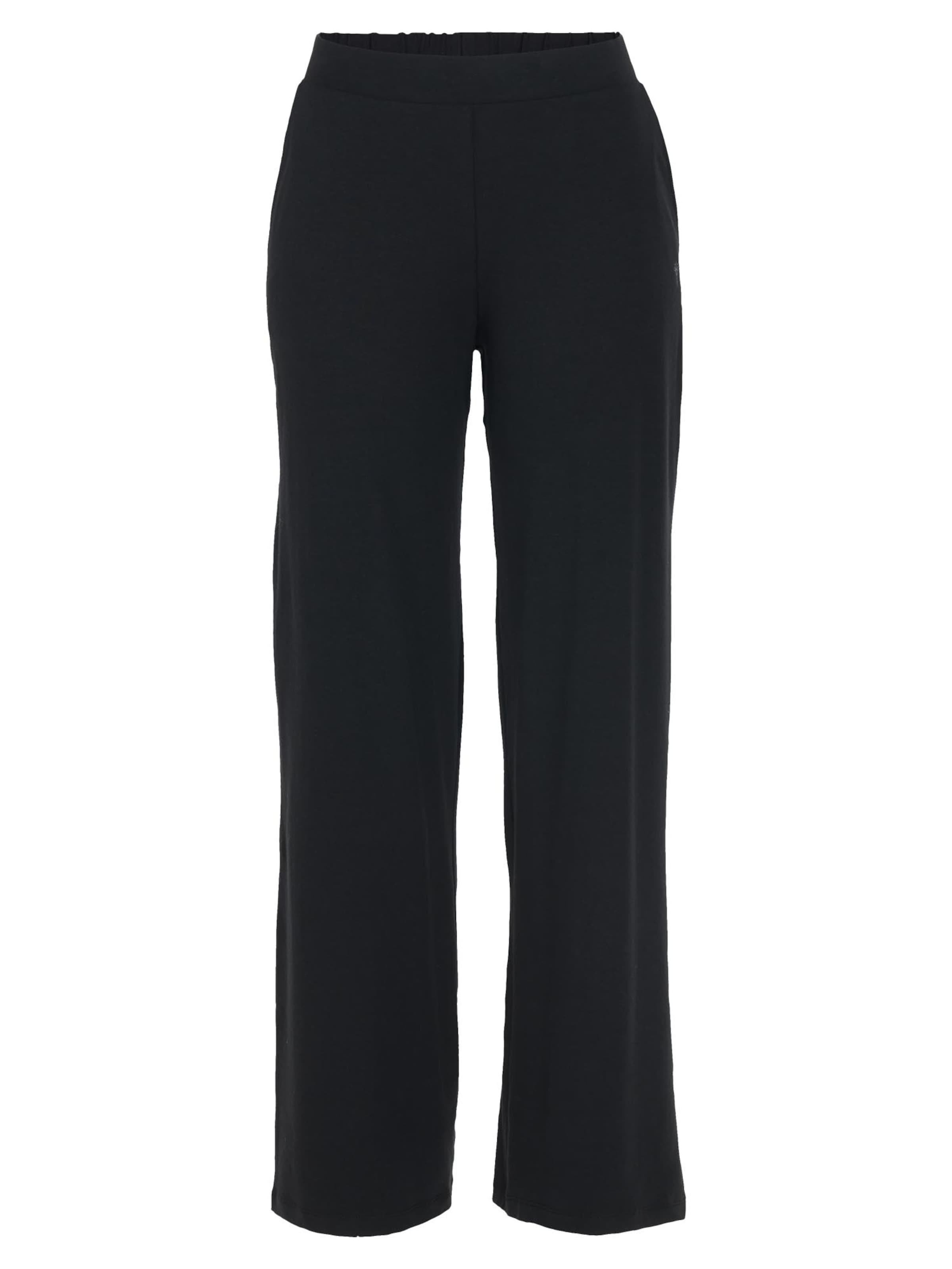 JOOP! Pajama Pants 'Cosy' in Black: front