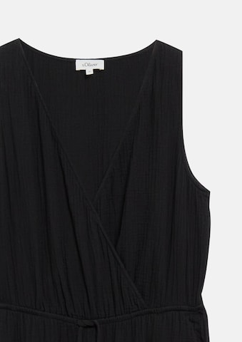 s.Oliver Jumpsuit in Zwart