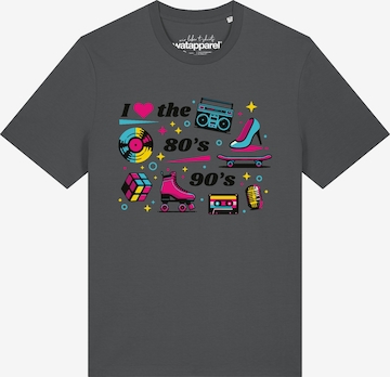 T-Shirt '80s Love' Watapparel en gris : devant