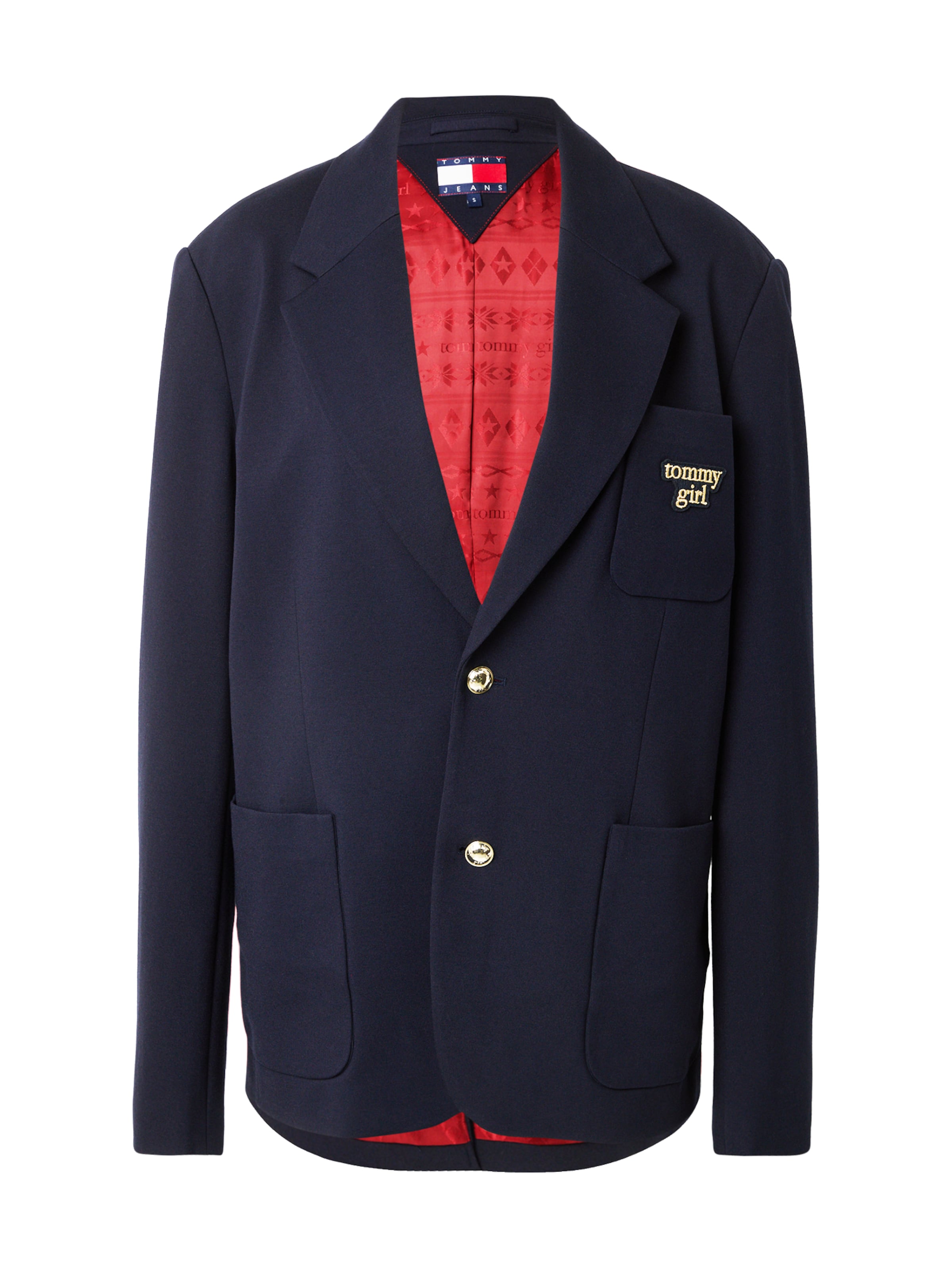 Tommy Jeans Μπλέιζερ σε μπλε: μπροστά