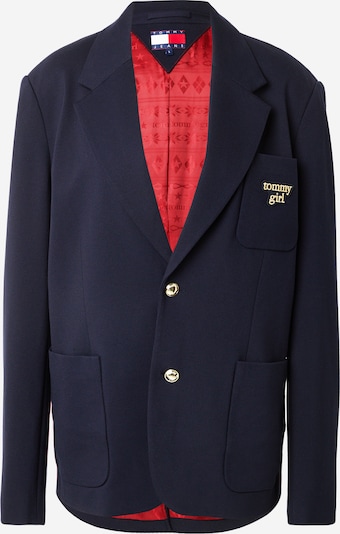 Švarkas iš Tommy Jeans, spalva – tamsiai mėlyna / Auksas, Prekių apžvalga