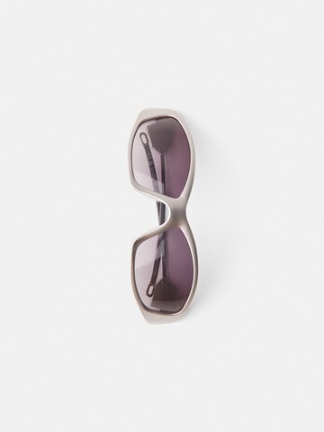 Bershka Sonnenbrille in Silber