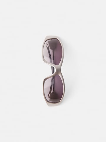 Lunettes de soleil Bershka en argent