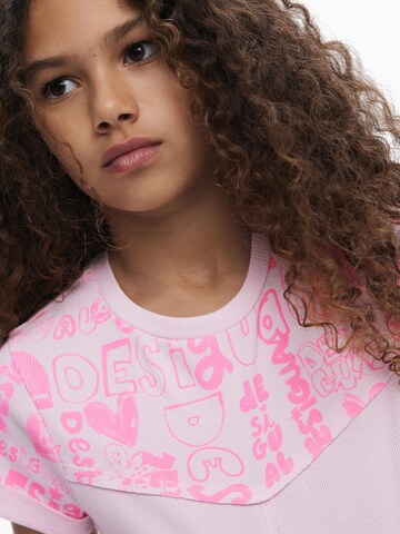 T-Shirt Desigual en rose