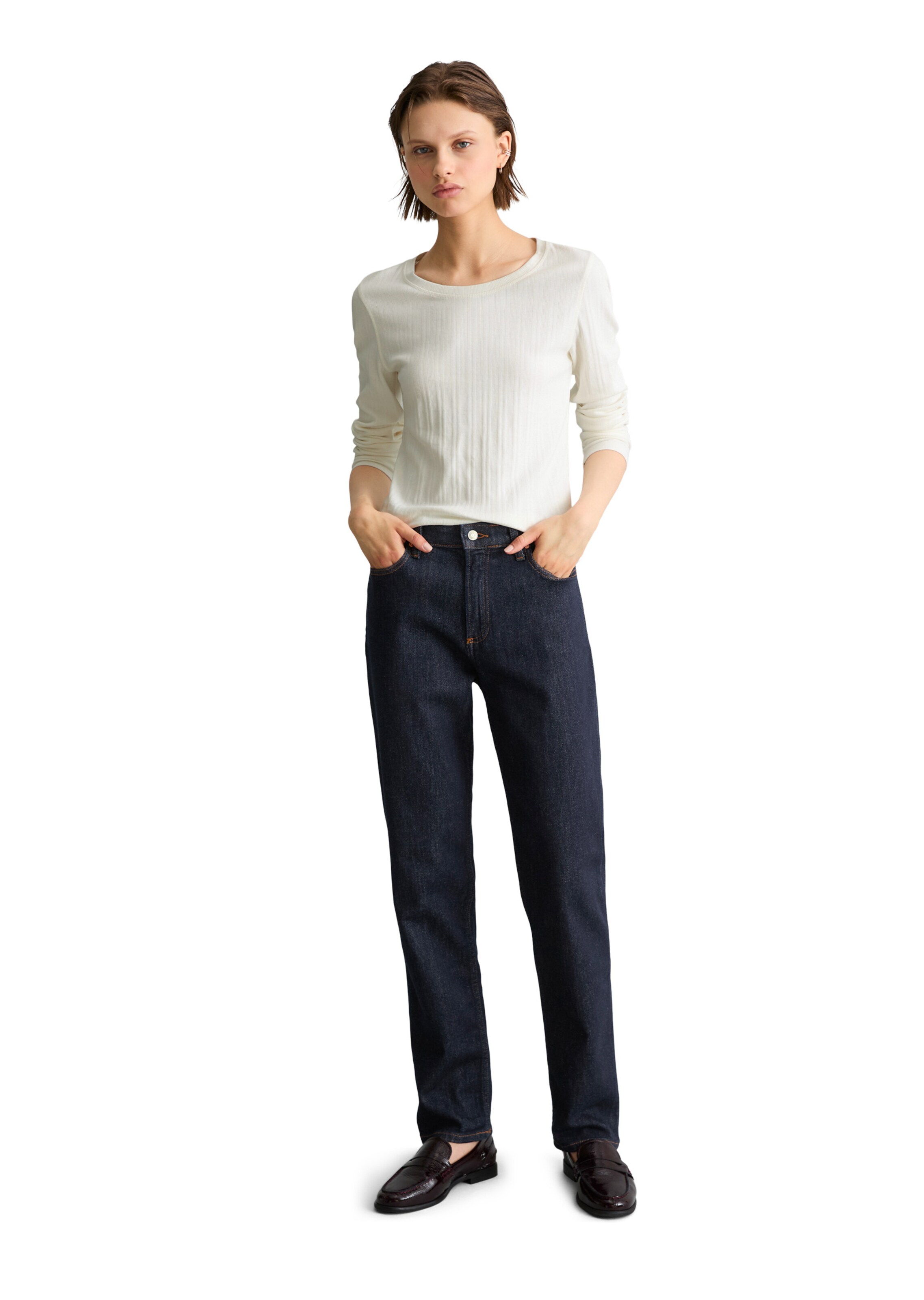 Marc O'Polo DENIM Regular Jeans 'Olina' in Blue: front