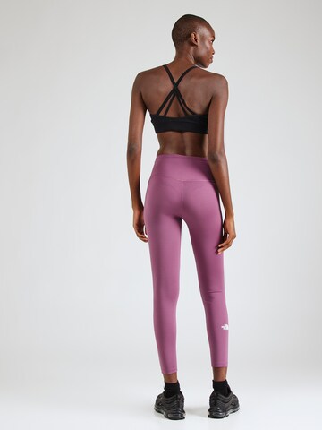 THE NORTH FACE Skinny Spodnie sportowe 'FLEX' w kolorze fioletowy