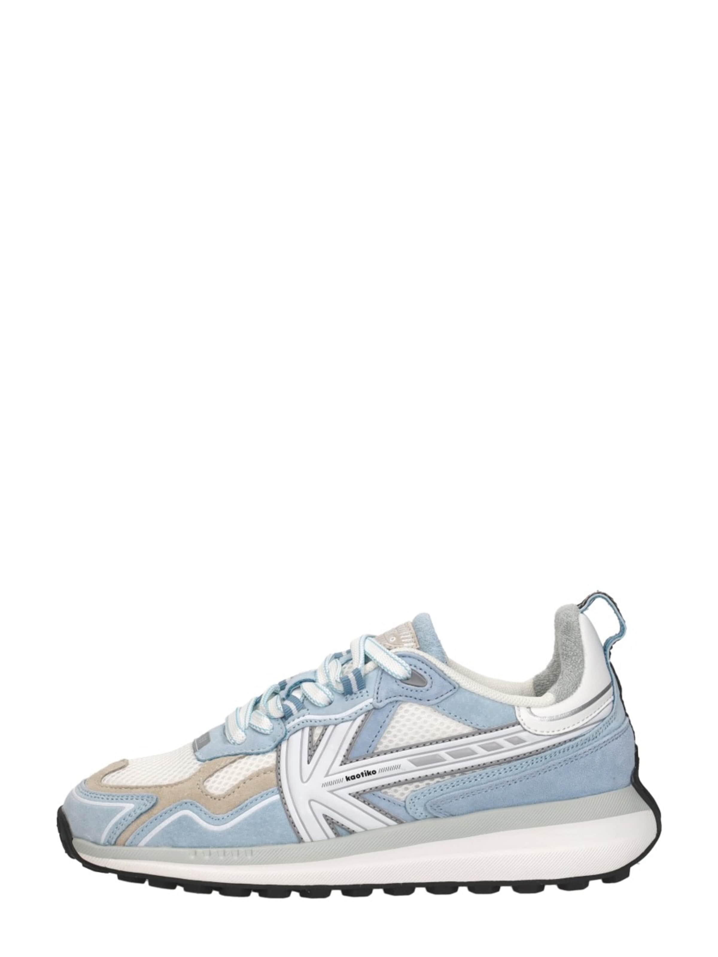 Kaotiko Sneakers laag 'Detroit Tech' in Blauw: voorkant