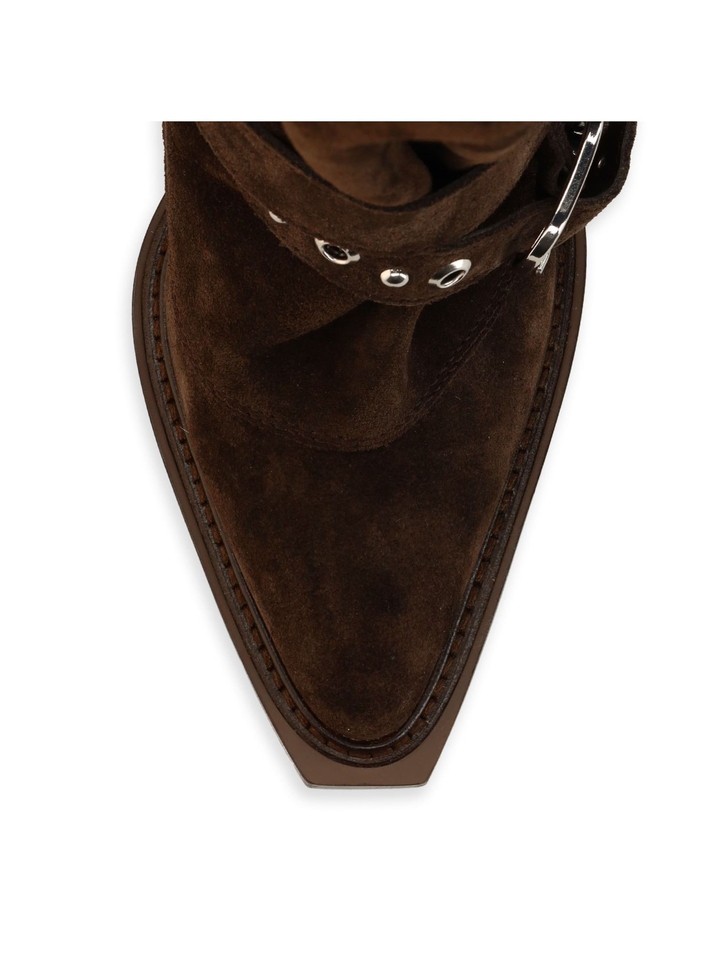 SACHA Cowboy Boots in Brown