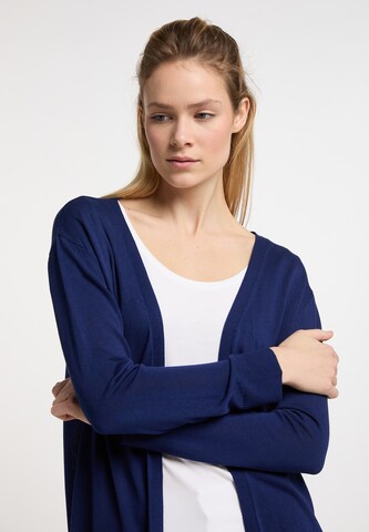 Cardigan DreiMaster Maritim en bleu