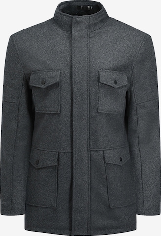 Youthup Wintermantel in Grau: Vorderseite