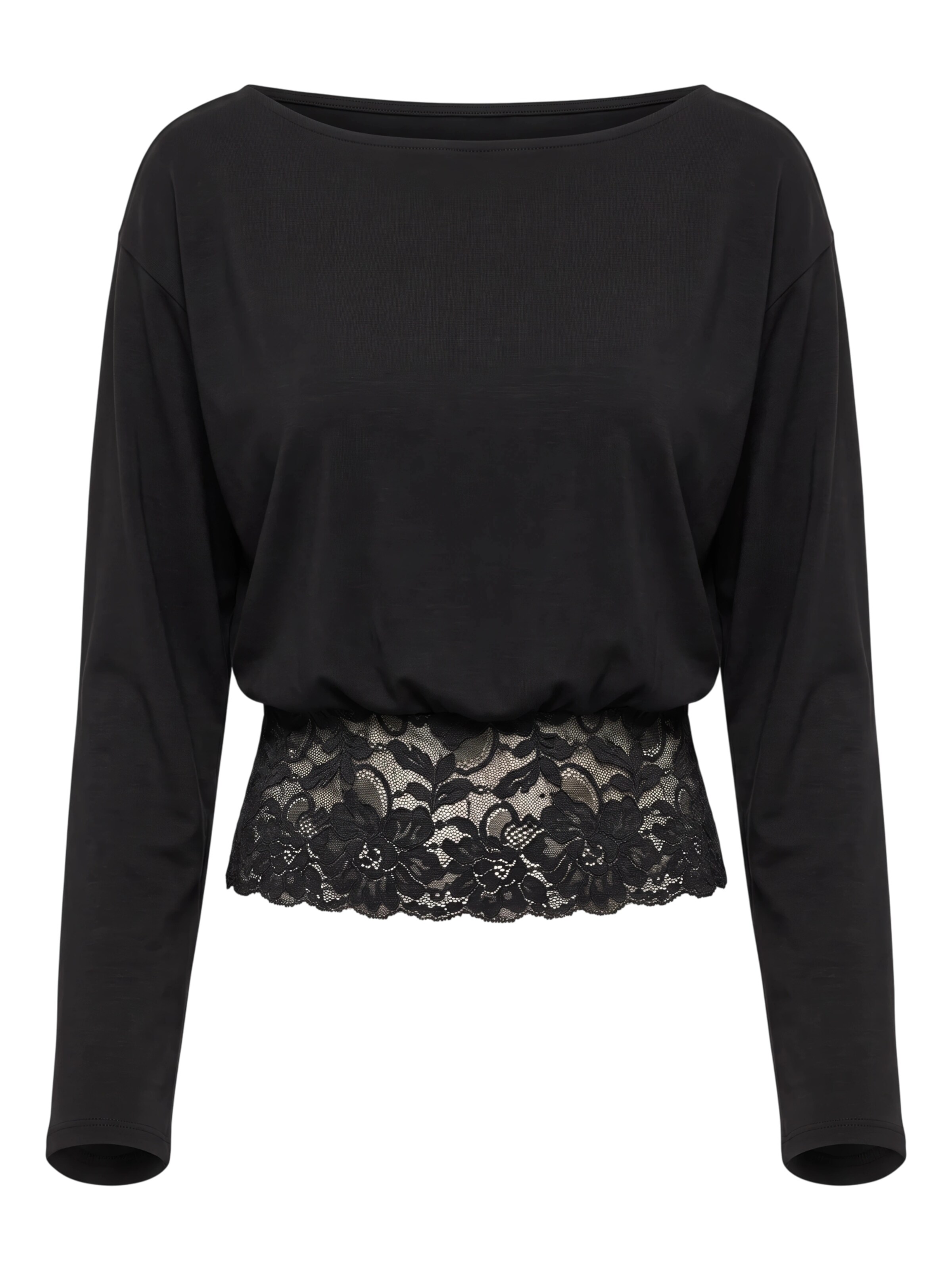 ABOUT YOU Shirt 'Franca' in Schwarz: Vorderseite