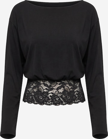 ABOUT YOU Shirt 'Franca' in Schwarz: Vorderseite
