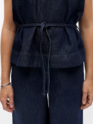 OBJECT - Top 'OBJCilia' en azul