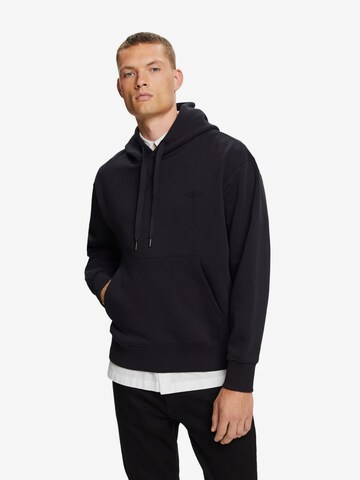 ESPRIT Sweatshirt in Zwart: voorkant