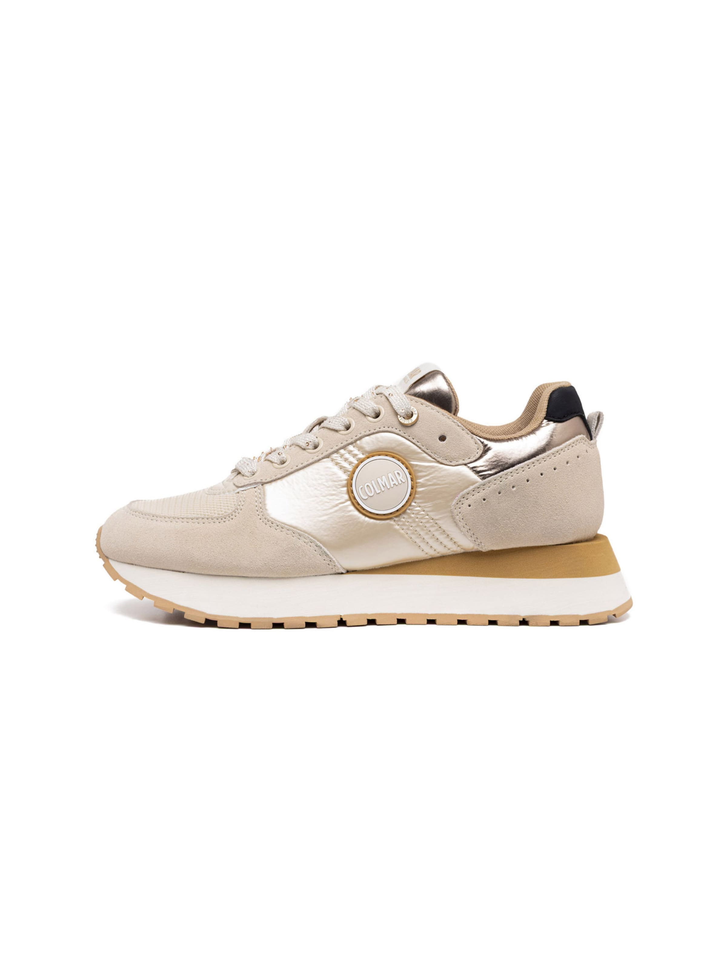 Sneaker bassa 'Travis Authentic' di Colmar in beige: frontale