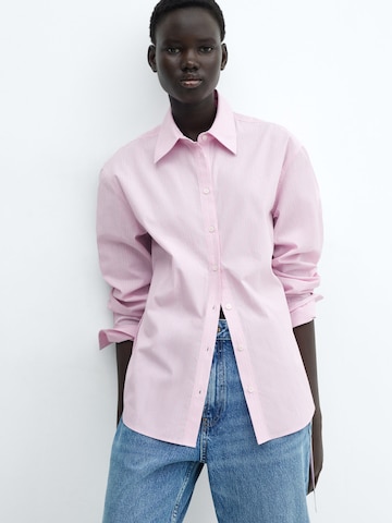 MANGO Blus 'SEOUL' i rosa: framsida