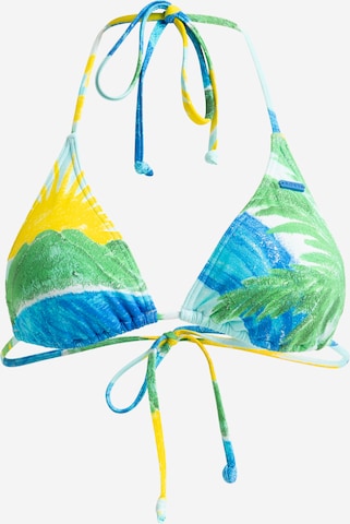 ROXY Triangel Bikinitop 'Atlas' in Blauw: voorkant