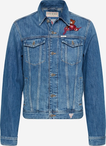 GUESS - Chaqueta de entretiempo 'DILLON' en azul: frente