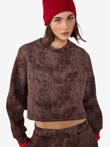 No Matter What Sweatshirt in Brown: front