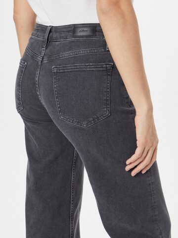 Regular Jeans 'Karolin' de la s.Oliver pe gri