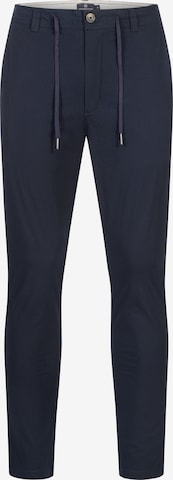 Regular Pantalon chino 'Warren ' Kronstadt en bleu : devant