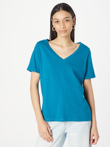 PIECES Shirt 'RIA' in Blue: front