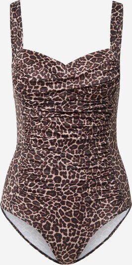 Costum de baie întreg Hunkemöller pe maro / maro deschis, Vizualizare produs