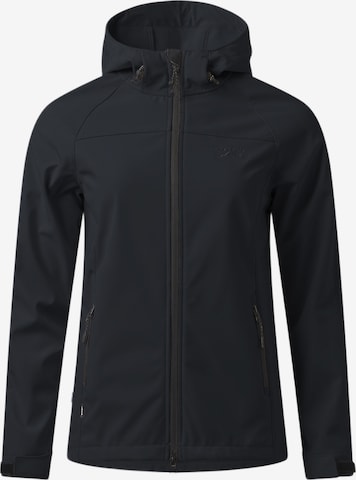 Veste outdoor 'Stryn' SWEDEMOUNT en noir : devant