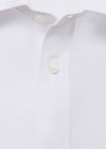 MANGO MAN Regular fit Button Up Shirt 'Avispa' in White