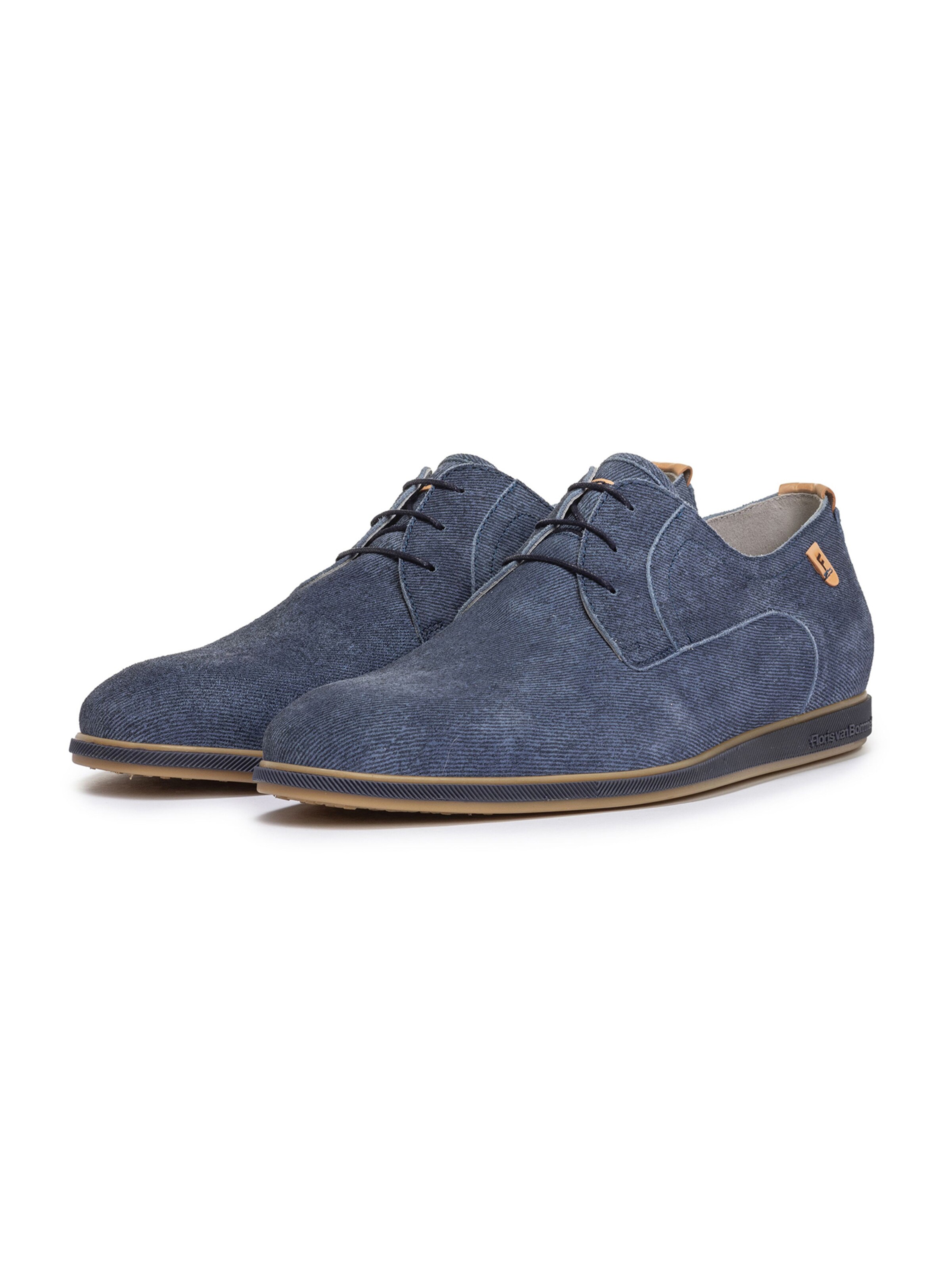 Floris van Bommel Lace-Up Shoes 'Presli 02' in Blue