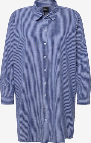 Ulla Popken Pusero värissä sininen: etupuoli