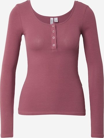 PIECES Paita 'PCKITTE' värissä lila: etupuoli