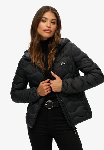 Veste mi-saison 'Fuji' Superdry en noir