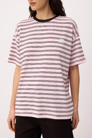 Trendyol - Camiseta talla grande en rosa