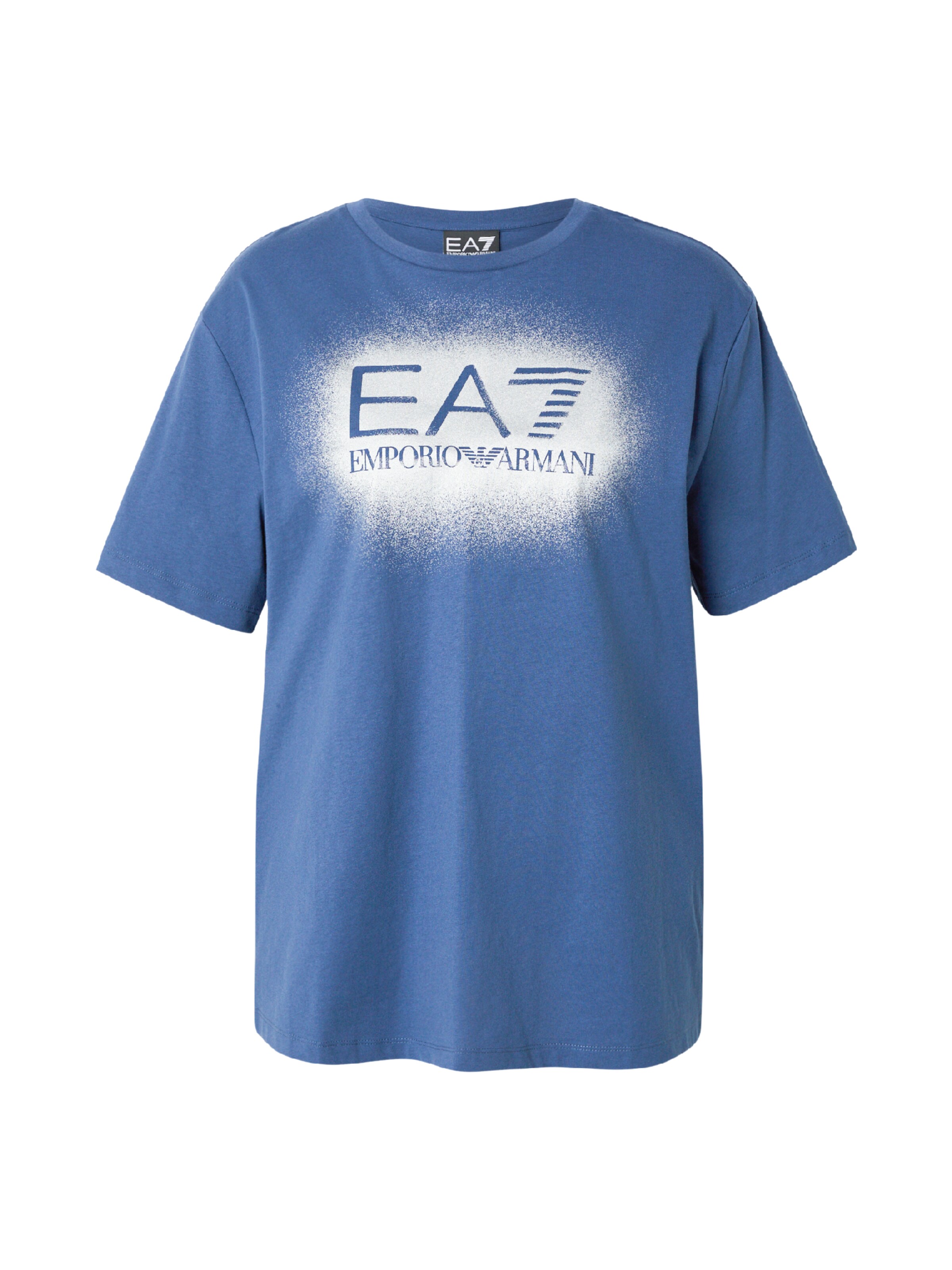 EA7 Emporio Armani T-Shirt in Blau: Vorderseite