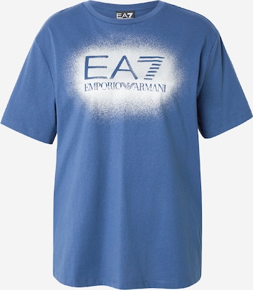 EA7 Emporio Armani Tričko - Modrá: predná strana