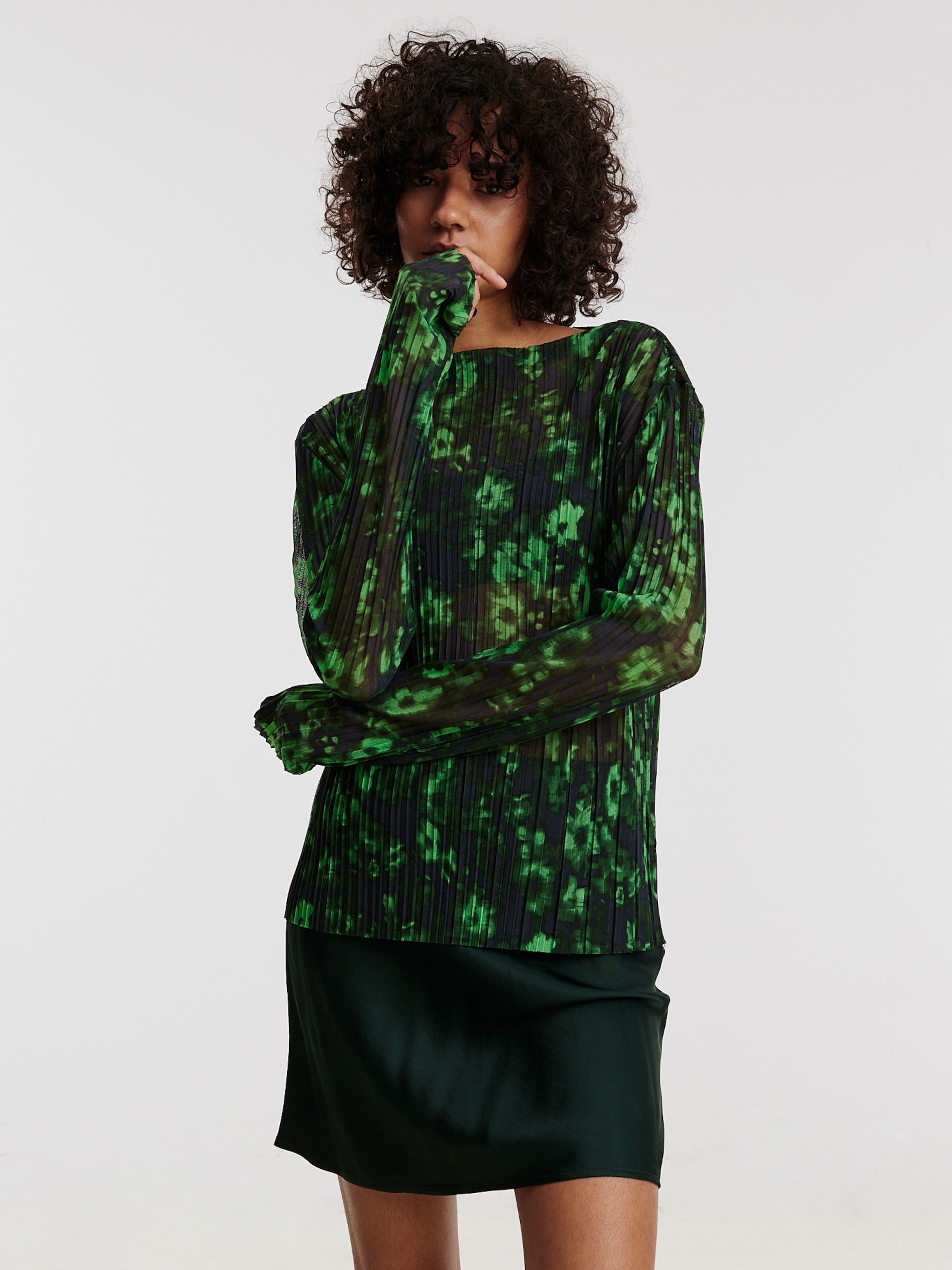 EDITED Producten Shirt 'Querida' Groen