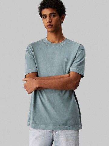 Calvin Klein Jeans Shirt in Blauw: voorkant