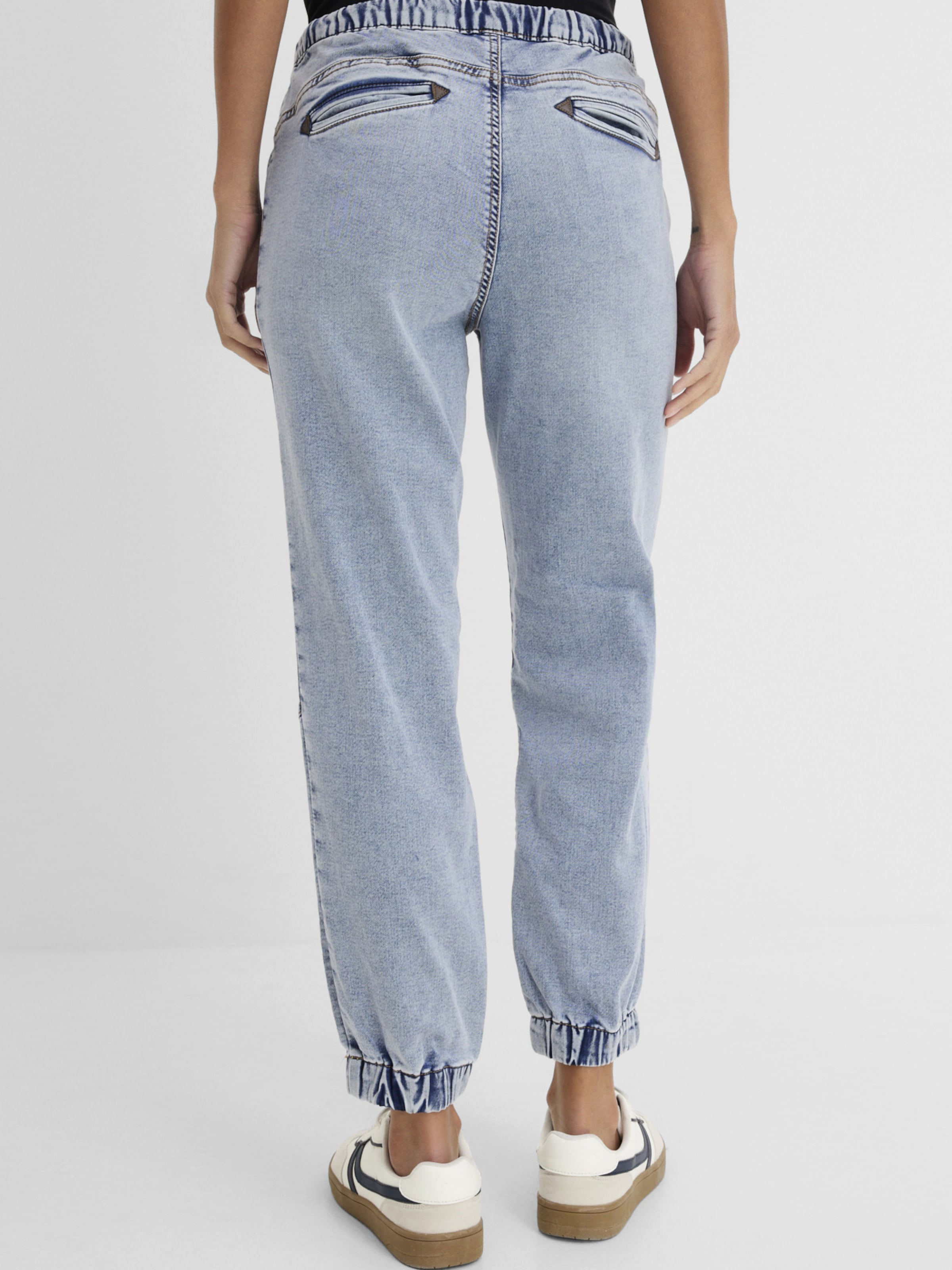 bonprix Loosefit Jeans in Blauw