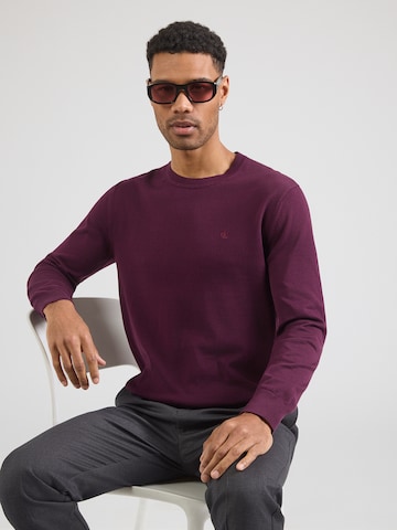 Calvin Klein Pullover in Lila: Vorderseite