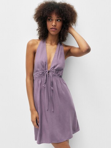 Pull&Bear Summer Dress in Purple: front