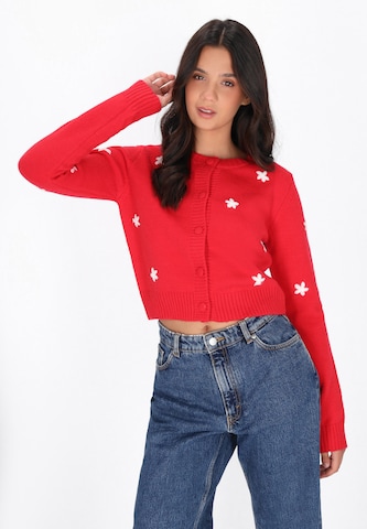 Cardigan MYMO en rouge