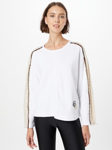 Marc Cain Sweatshirt in White: front
