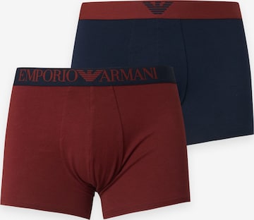 Emporio Armani Шорты Боксеры в Синий: спереди